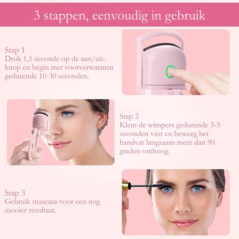SilkLash Pro™ – luxe-verwarmde-wimperkruller
