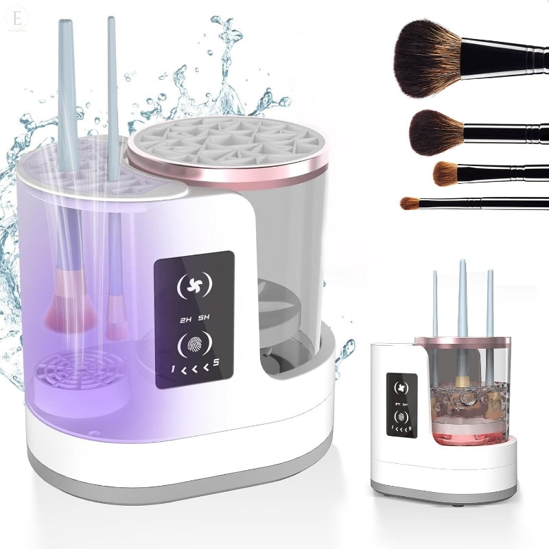 ÉclatBrush - Automatische Oplaadbare Make-Up Kwastenreiniger