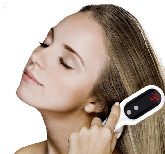 EeimGlowComb - Elektrische hoofdmassager met lichttherapie voor haargroei