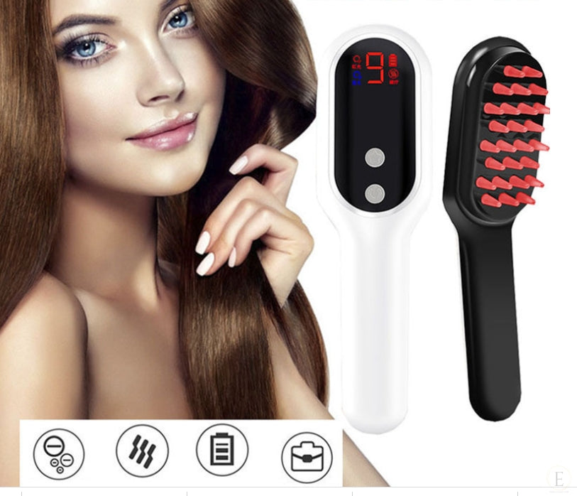 EeimGlowComb - Elektrische hoofdmassager met lichttherapie voor haargroei