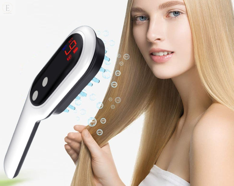 EeimGlowComb - Elektrische hoofdmassager met lichttherapie voor haargroei
